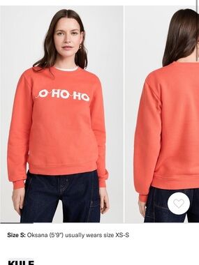 KULE Crewneck Sweatshirt with 'O HO HO' Logo